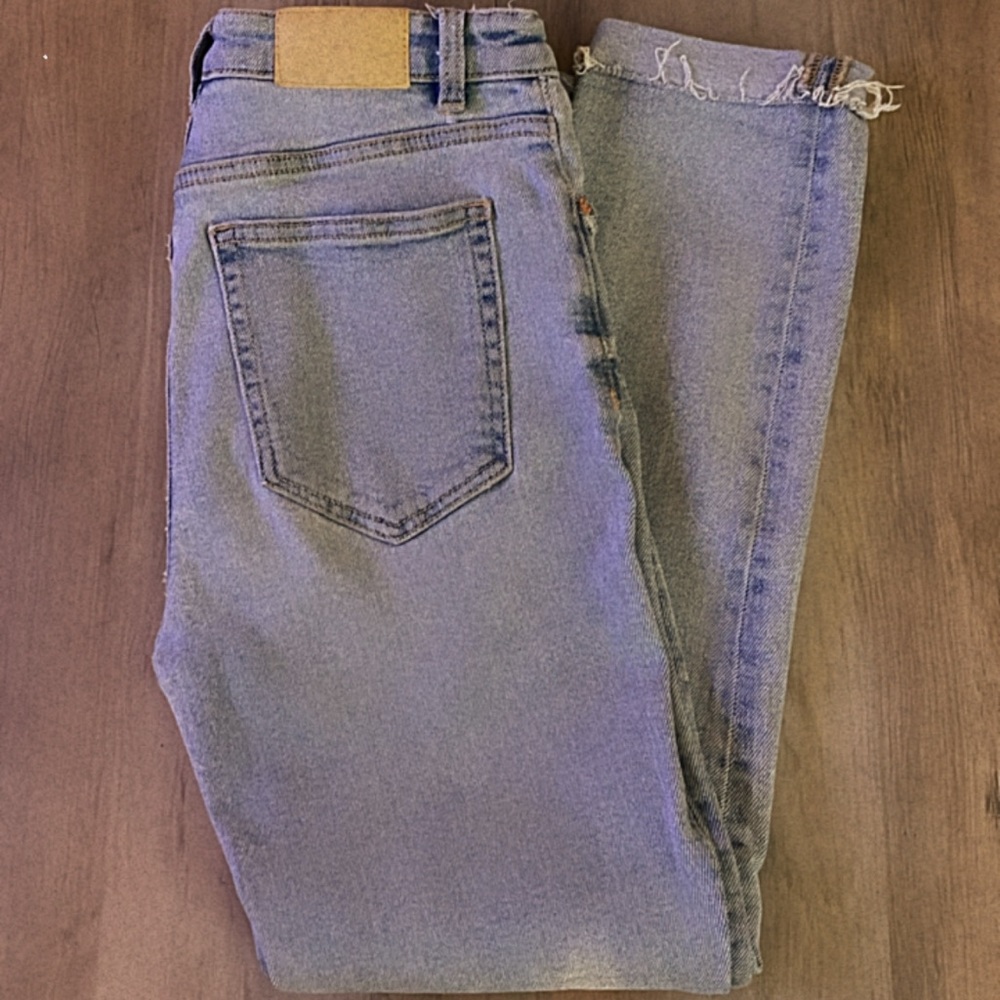 Zara straight jeans